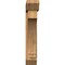 Ekena Millwork Imperial Slat Rough Sawn Bracket w/ Offset Brace, Western Red Cedar, 8"W x 36"D x 44"H BKT0806X36X44IMP06RWR - alternate 2